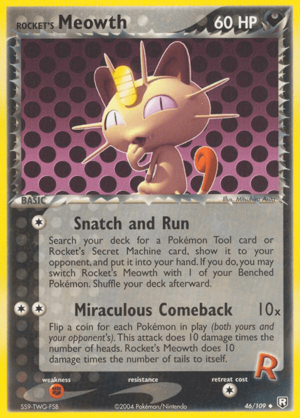 Rocket's Meowth Team Rocket Returns