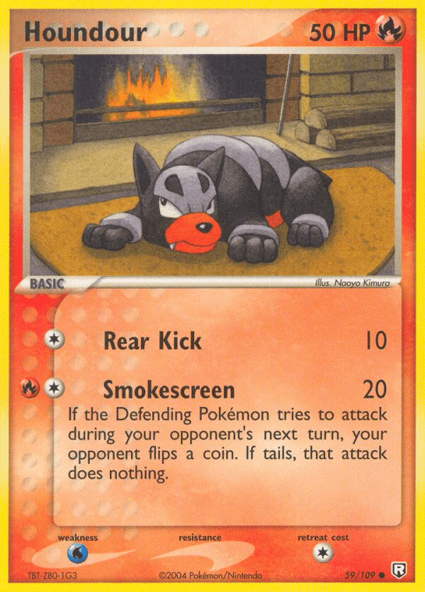 Houndour Team Rocket Returns