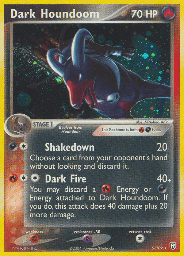 Dark Houndoom Team Rocket Returns