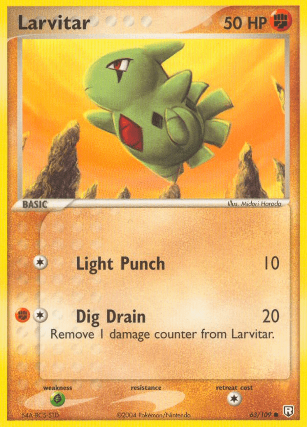 Larvitar Team Rocket Returns