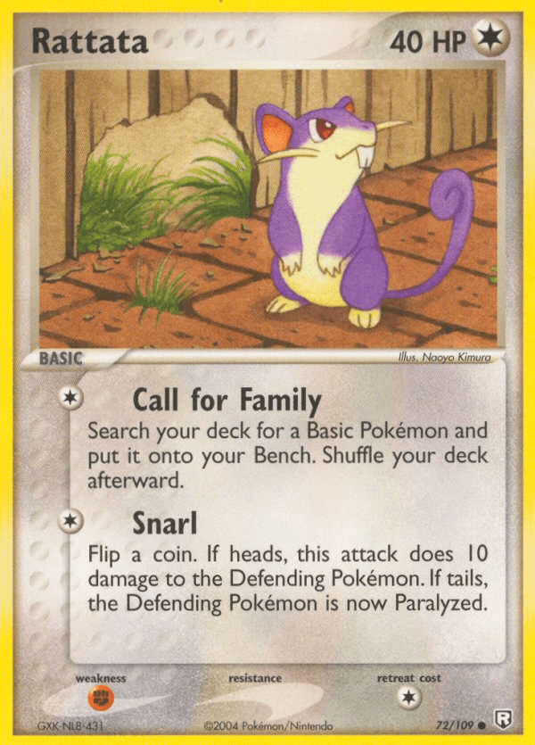 Rattata Team Rocket Returns