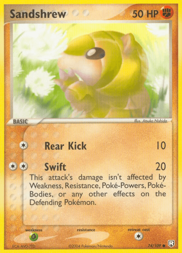 Sandshrew Team Rocket Returns