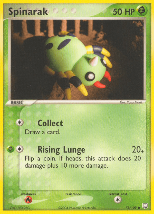 Spinarak Team Rocket Returns