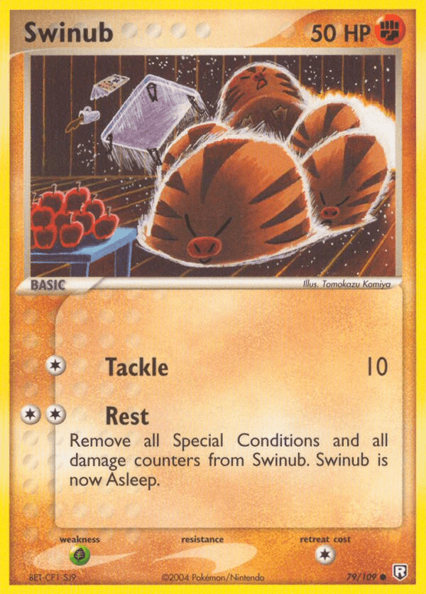 Swinub Team Rocket Returns