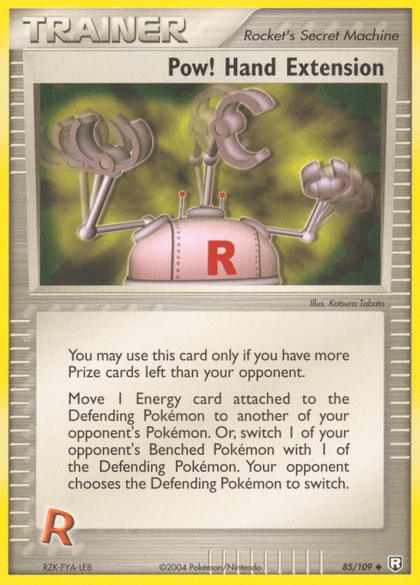 Pow! Hand Extension Team Rocket Returns