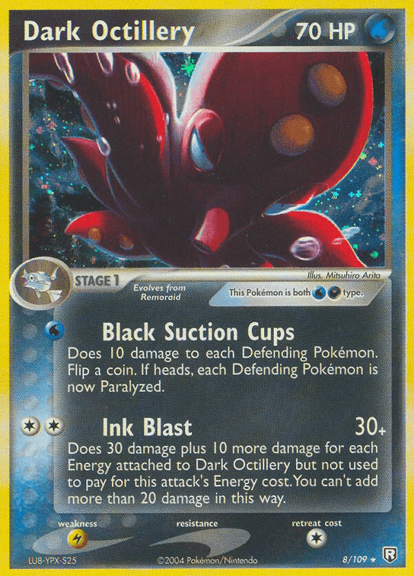 Dark Octillery Team Rocket Returns