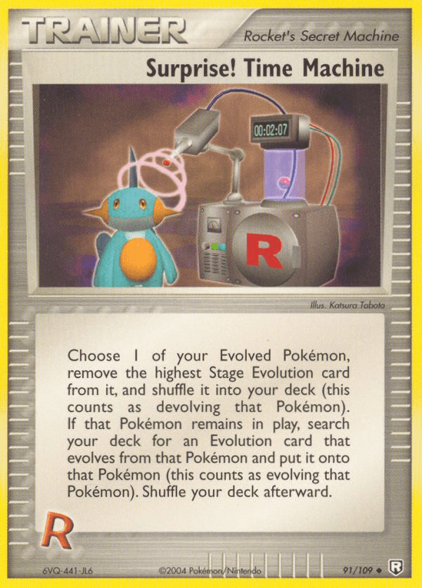 Surprise! Time Machine Team Rocket Returns