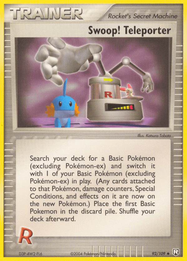 Swoop! Teleporter Team Rocket Returns