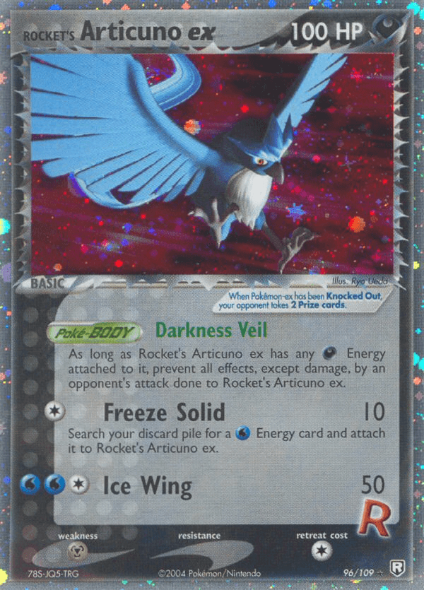 Rocket's Articuno ex Team Rocket Returns