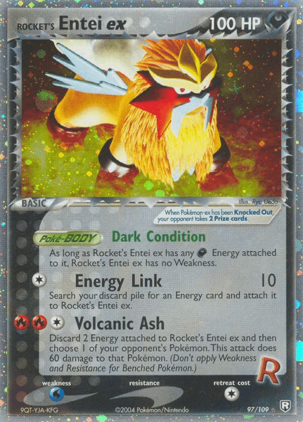 Rocket's Entei ex Team Rocket Returns