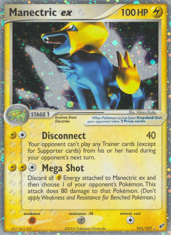 Manectric ex Deoxys