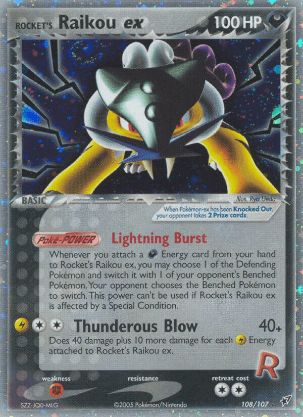 Rocket's Raikou ex Deoxys