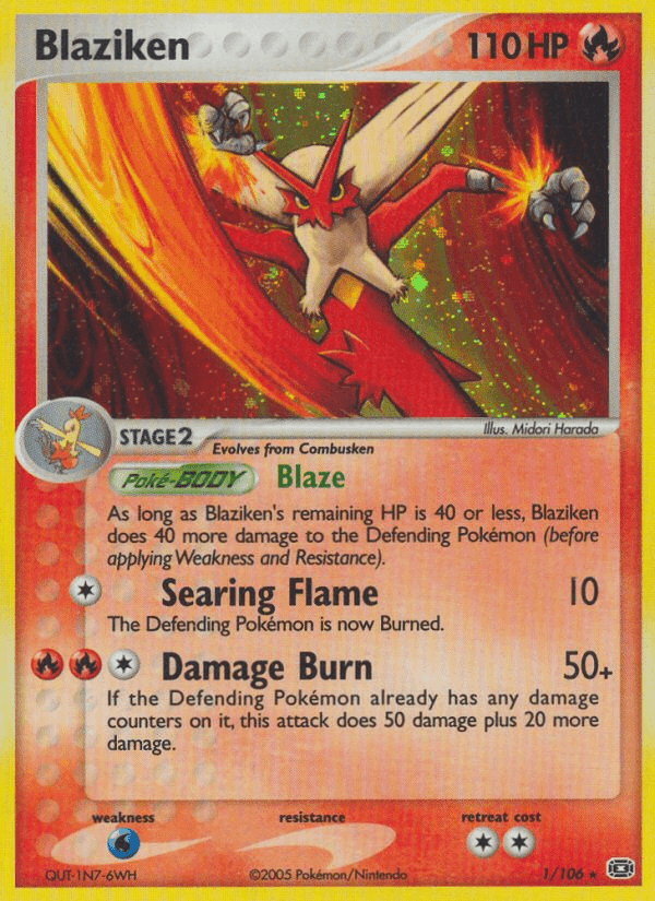 Blaziken Emerald