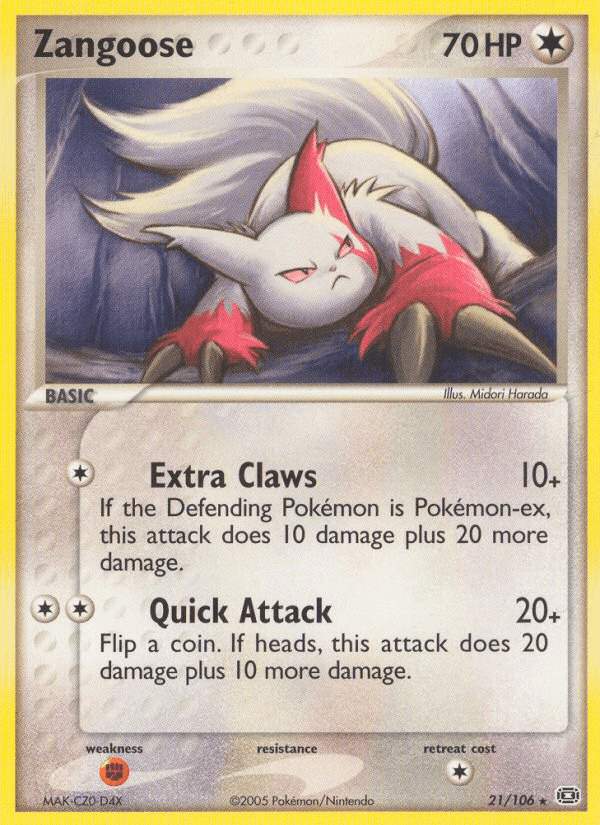 Zangoose Emerald