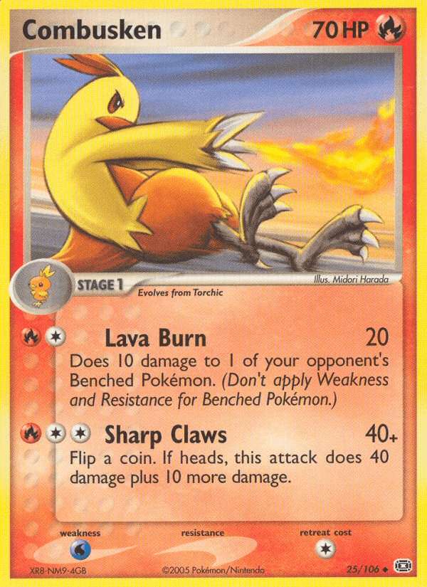 Combusken Emerald