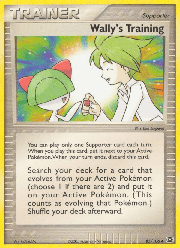 Wally's Training Emerald