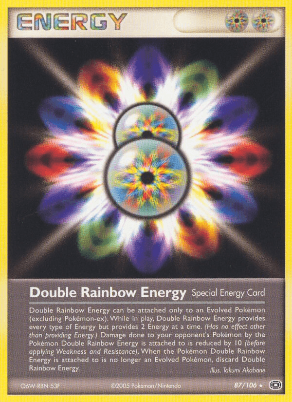 Double Rainbow Energy Emerald