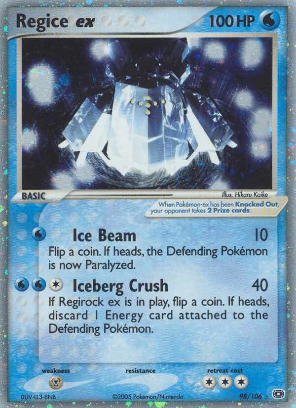 Regice ex Emerald