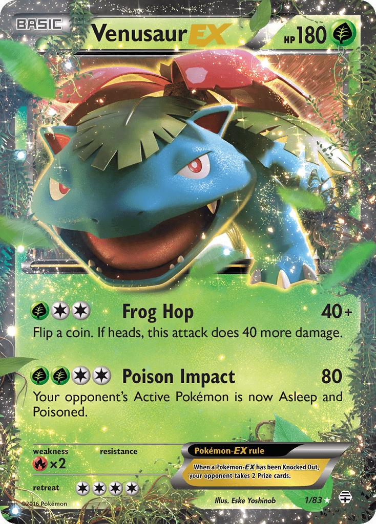 Venusaur-EX Generations