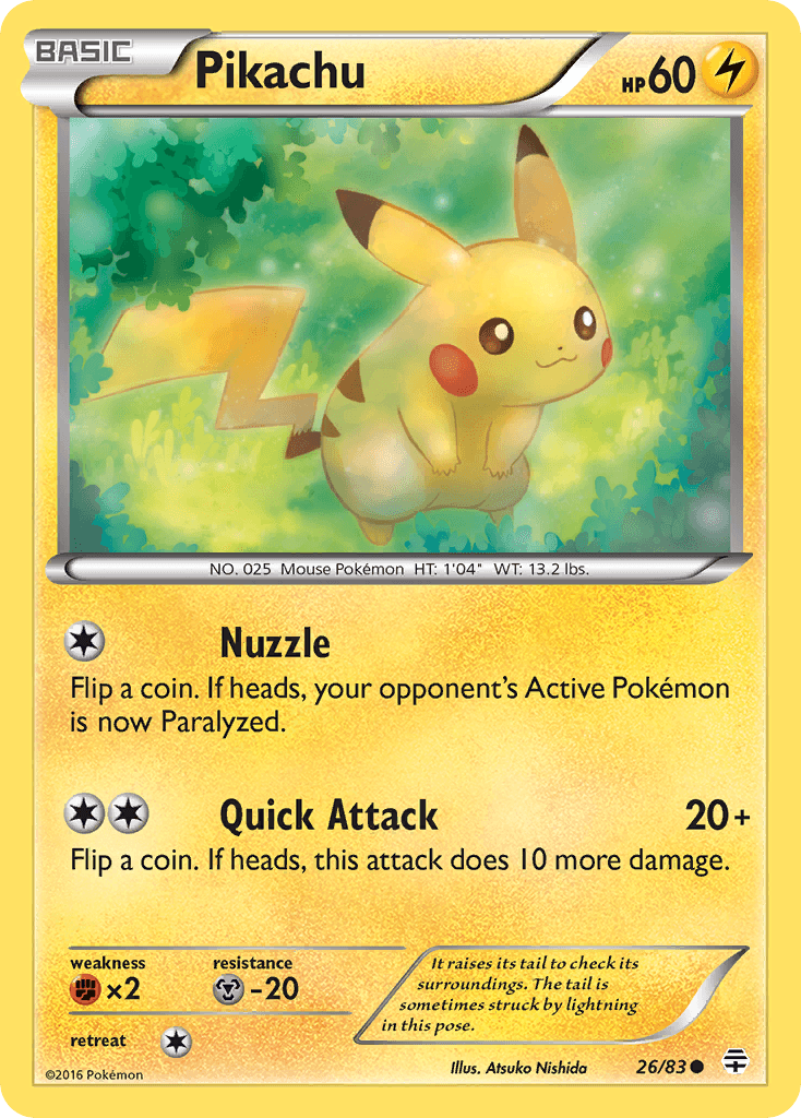 Pikachu Generations