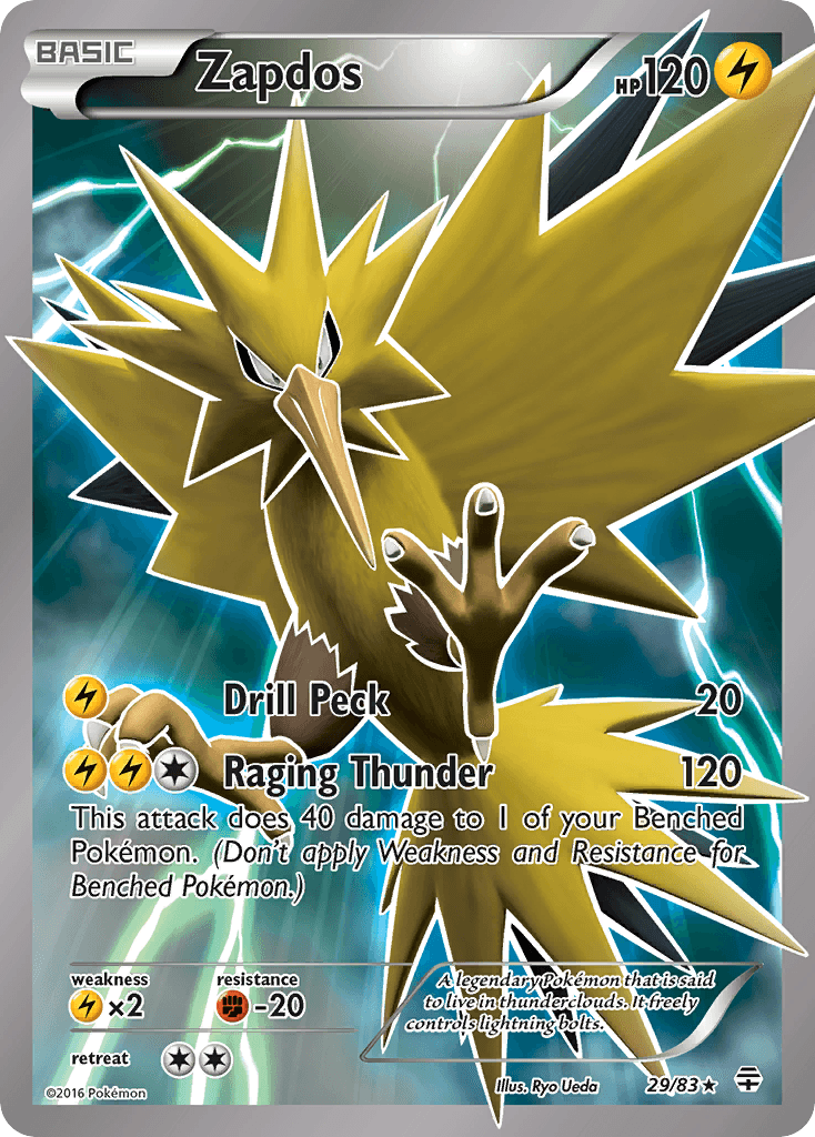 Zapdos Generations