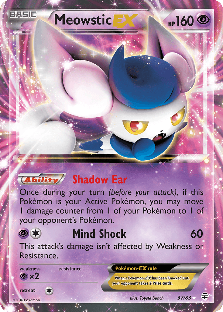 Meowstic-EX Generations