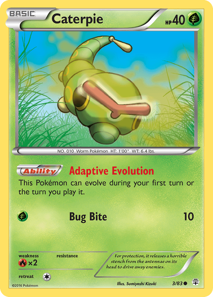 Caterpie Generations