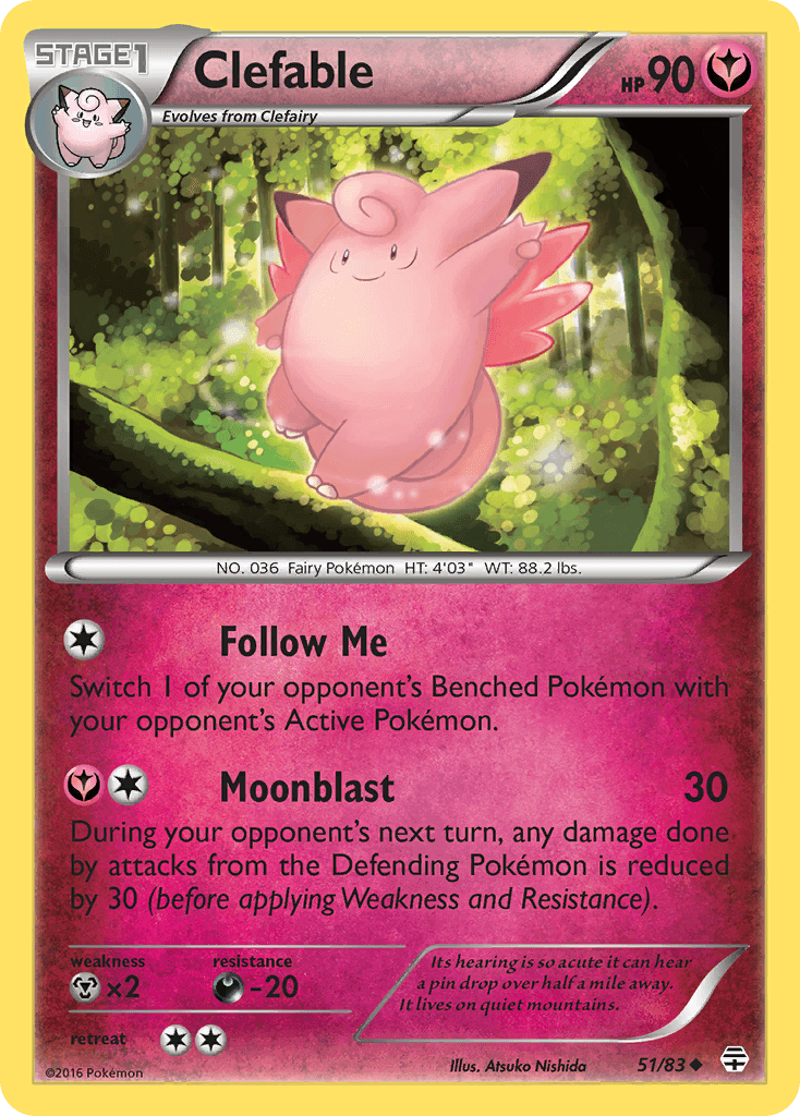 Clefable Generations