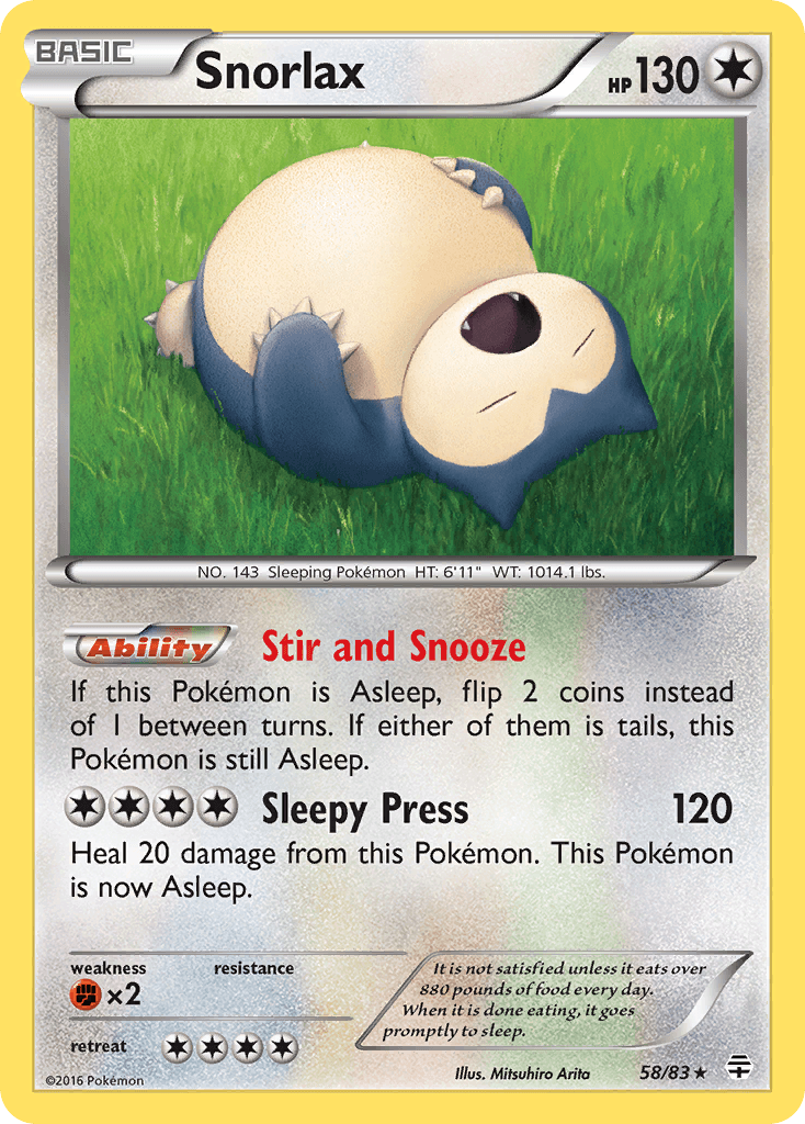 Snorlax Generations