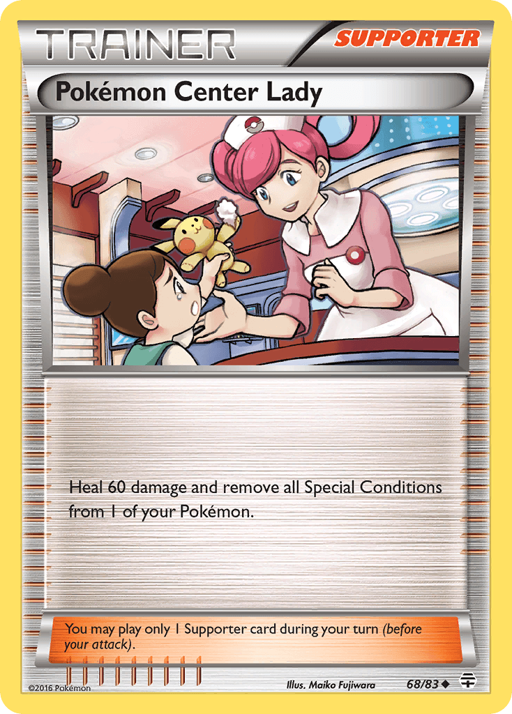 Pokémon Center Lady Generations