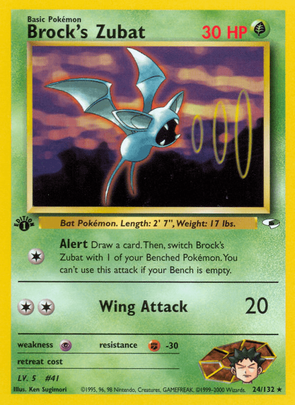 Brock's Zubat Gym Heroes