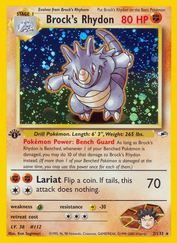 Brock's Rhydon Gym Heroes