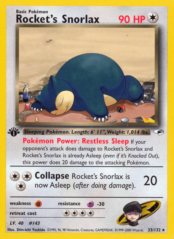 Rocket's Snorlax Gym Heroes