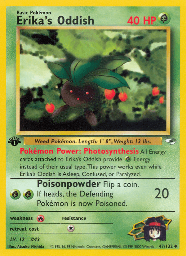 Erika's Oddish Gym Heroes