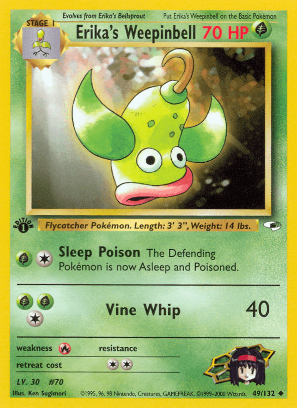 Erika's Weepinbell Gym Heroes