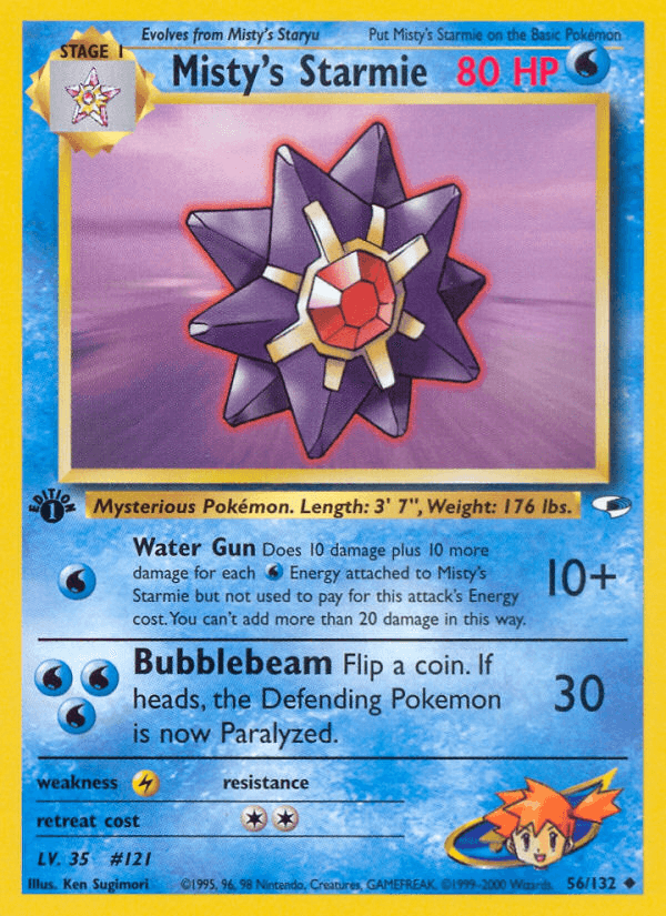 Misty's Starmie Gym Heroes