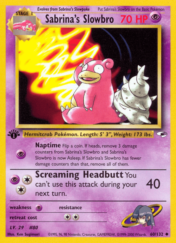 Sabrina's Slowbro Gym Heroes