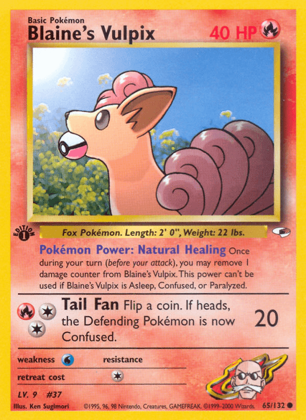 Blaine's Vulpix Gym Heroes