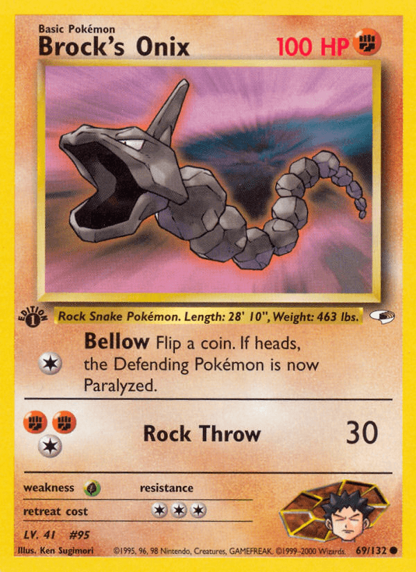 Brock's Onix Gym Heroes