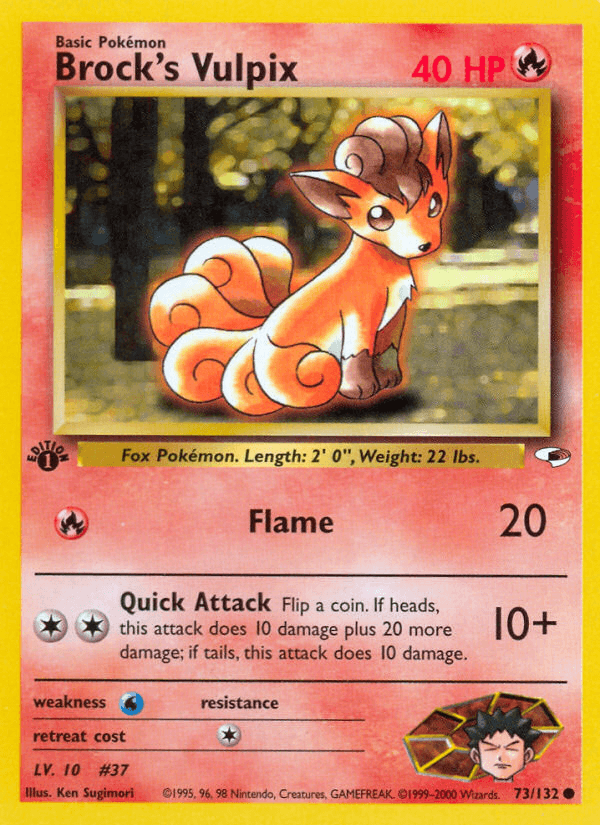 Brock's Vulpix Gym Heroes