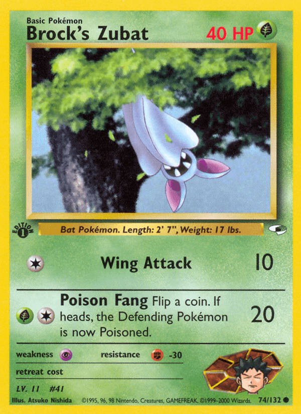 Brock's Zubat Gym Heroes