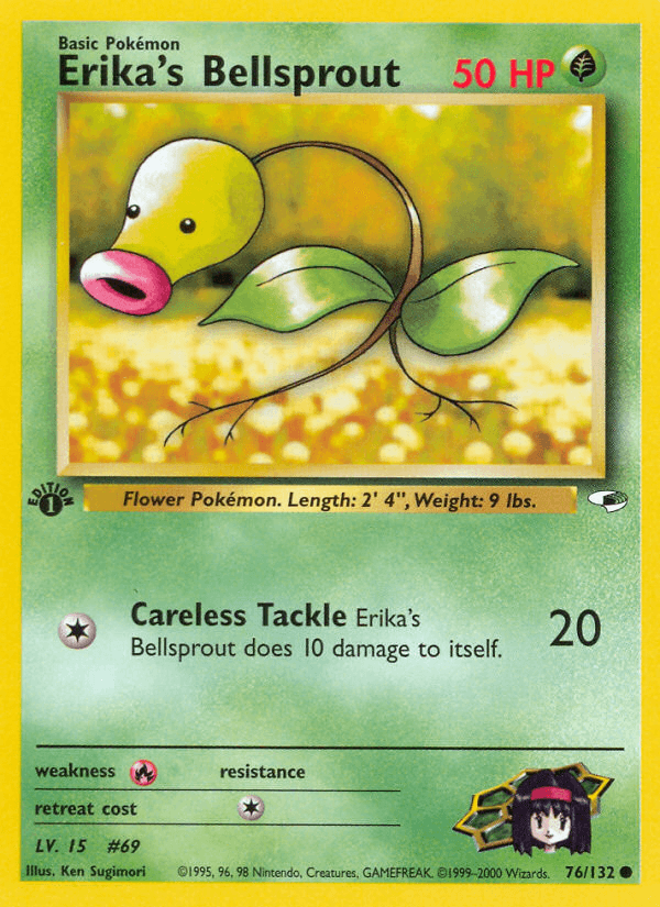 Erika's Bellsprout Gym Heroes