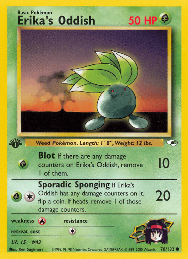 Erika's Oddish Gym Heroes