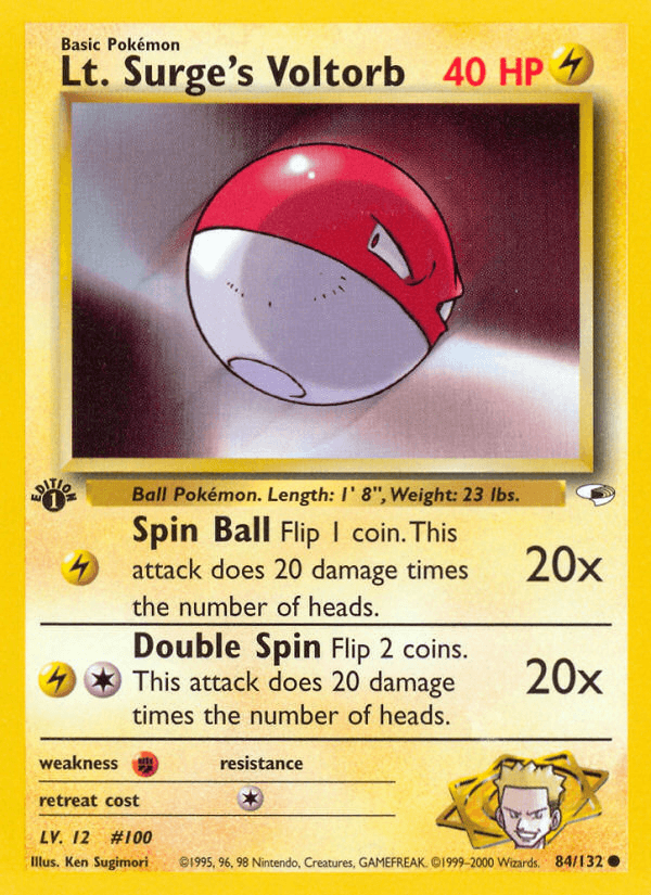 Lt. Surge's Voltorb Gym Heroes