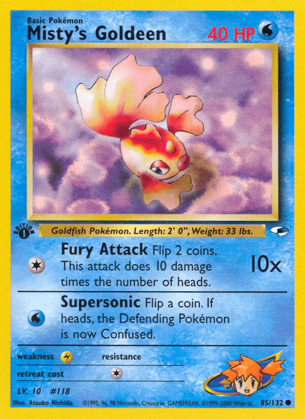 Misty's Goldeen Gym Heroes