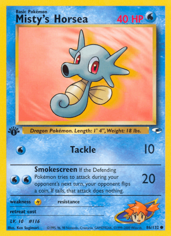 Misty's Horsea Gym Heroes