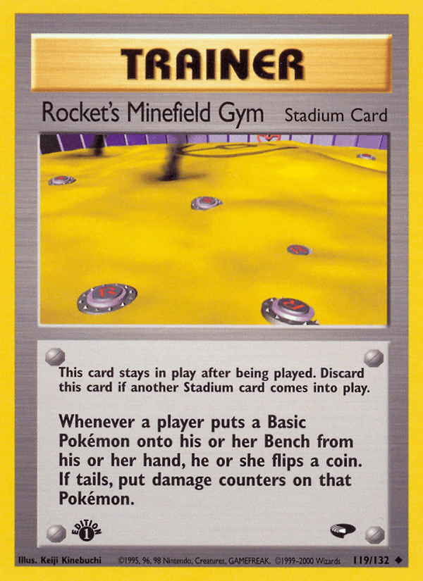 Rocket's Minefield Gym Gym Challenge