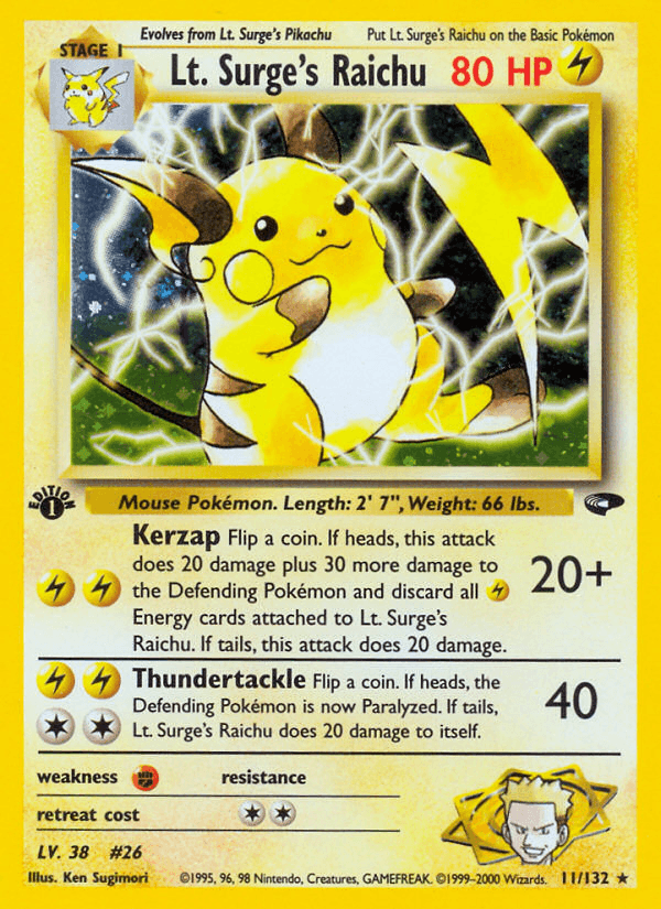 Lt. Surge's Raichu Gym Challenge