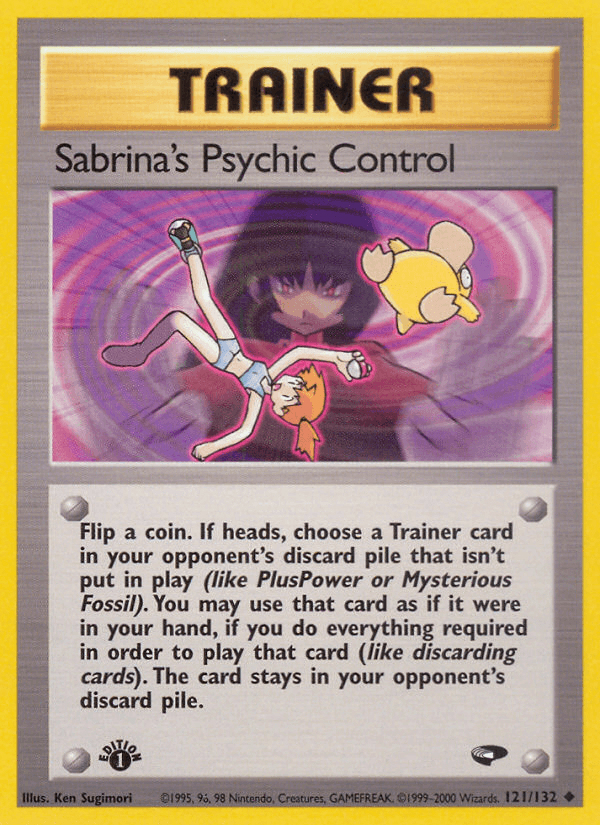 Sabrina's Psychic Control Gym Challenge