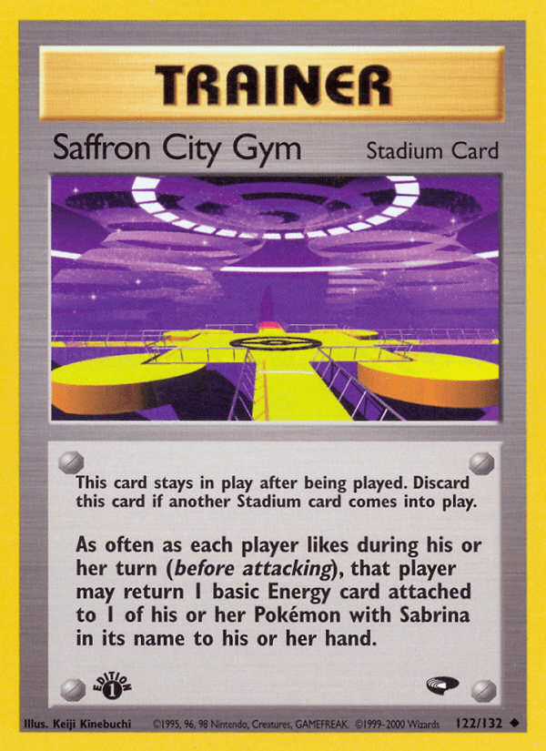 Saffron City Gym Gym Challenge